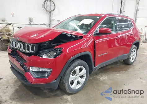 2019 Jeep Compass Latitude 4X4 z USA, uszkodzony, nr VIN 3C4NJDBBXKT849955
